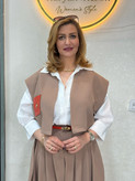 ست هرمس وست و شلوار بالونی